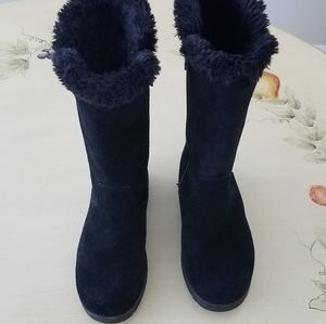 Winter Boots Size 7 Suede Leather